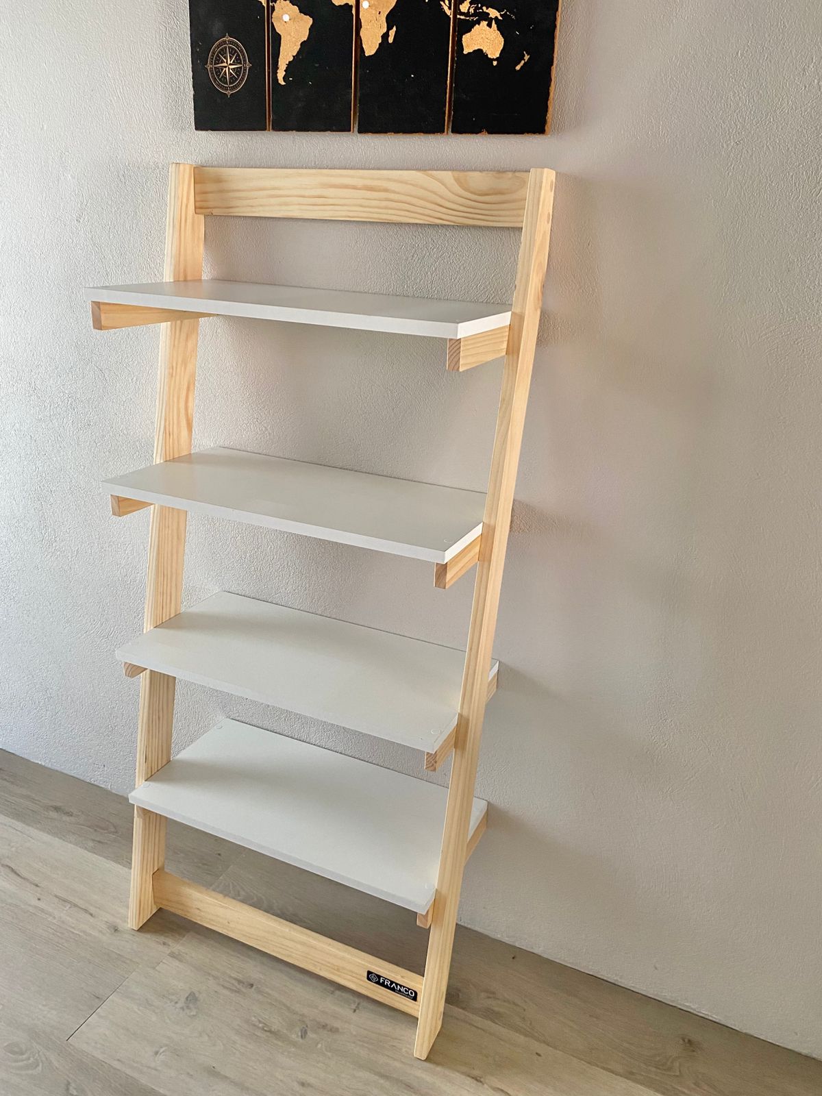 Estanteria Pared 60L 4E abierta - Imagen 3