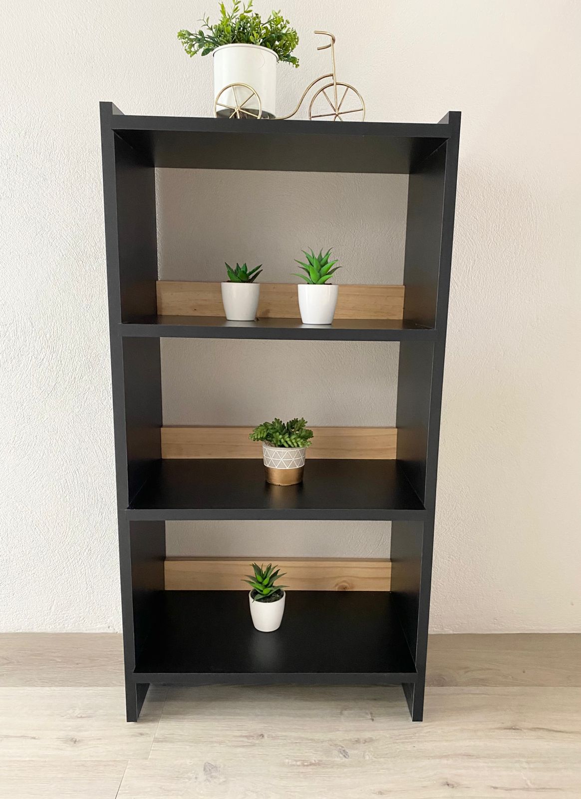 Estanteria Eco 48L 4E abierta Negro - Imagen 3