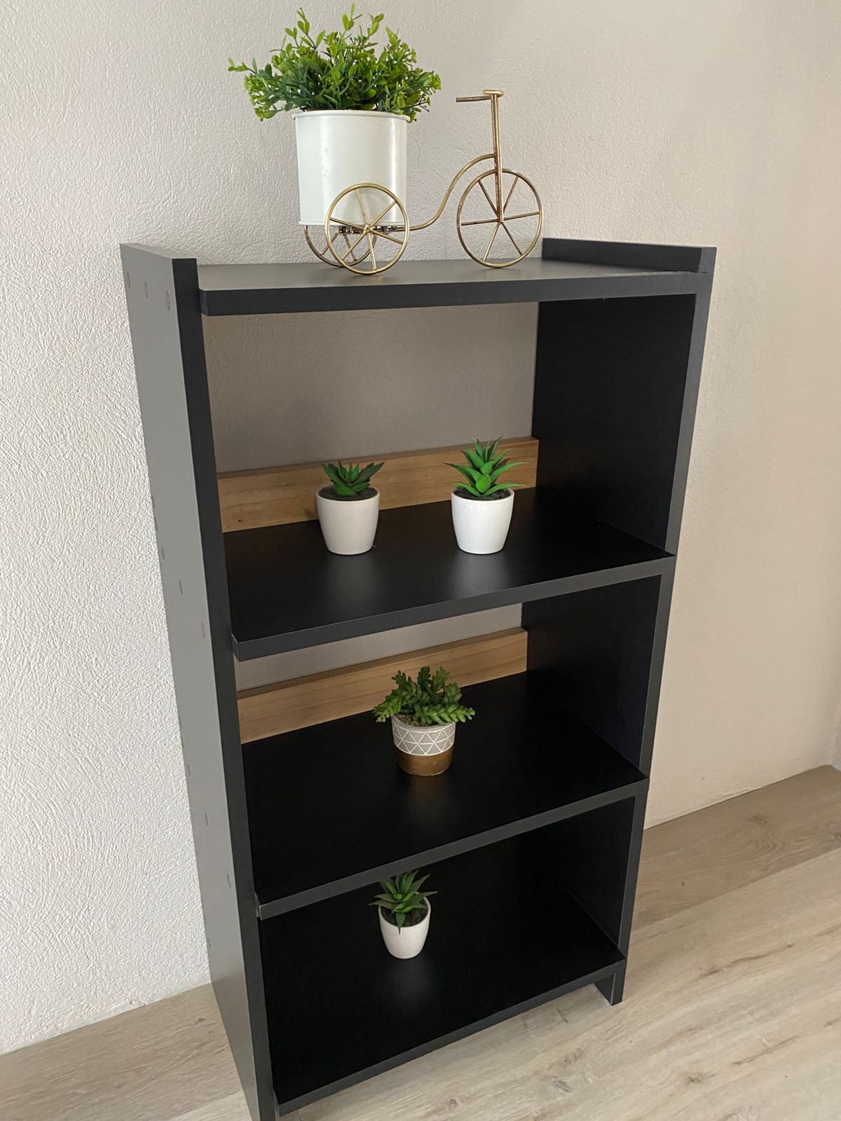Estanteria Eco 48L 4E abierta Negro - Imagen 4