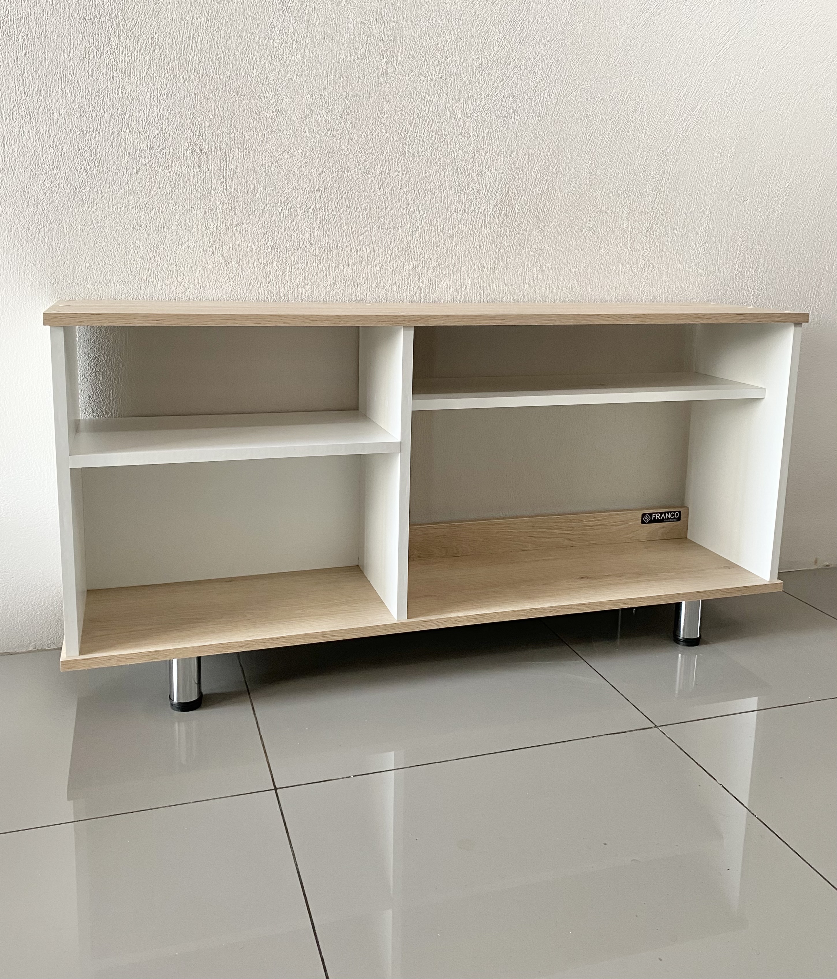Mueble TV 130L 2E abierto combinado - Imagen 4