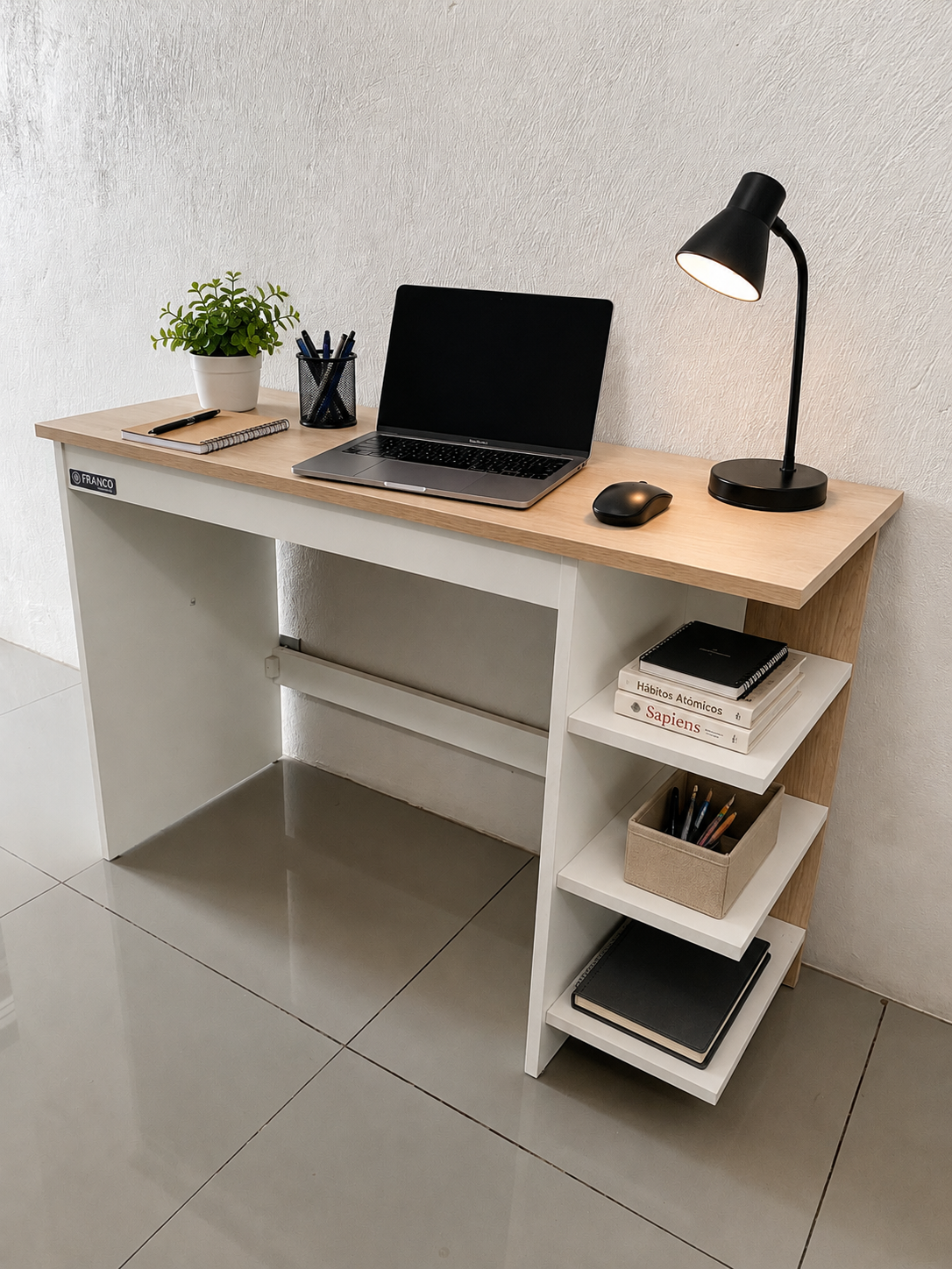 Escritorio Eco 110L 3E abierto Combinado