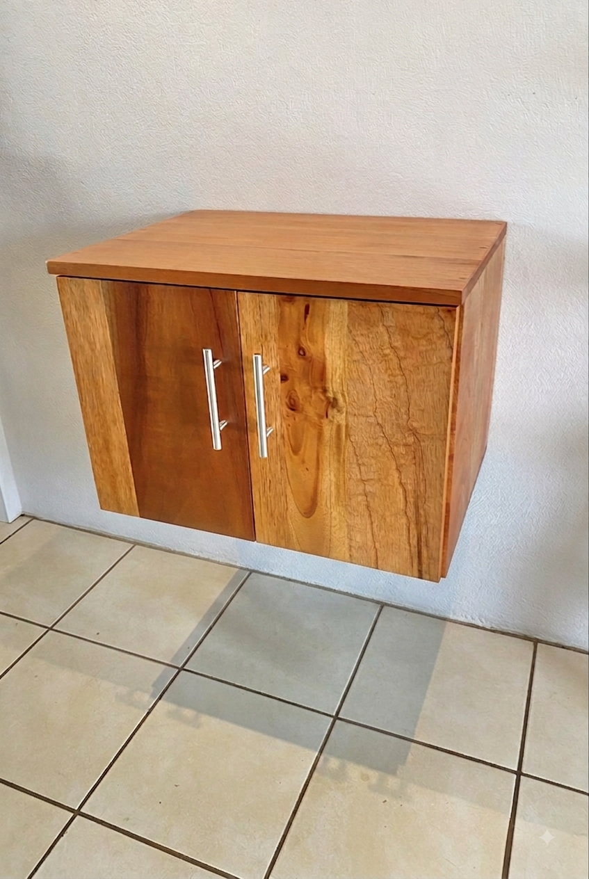 Mueble Lavamanos Cedro 60L 2P Flotante - Imagen 2