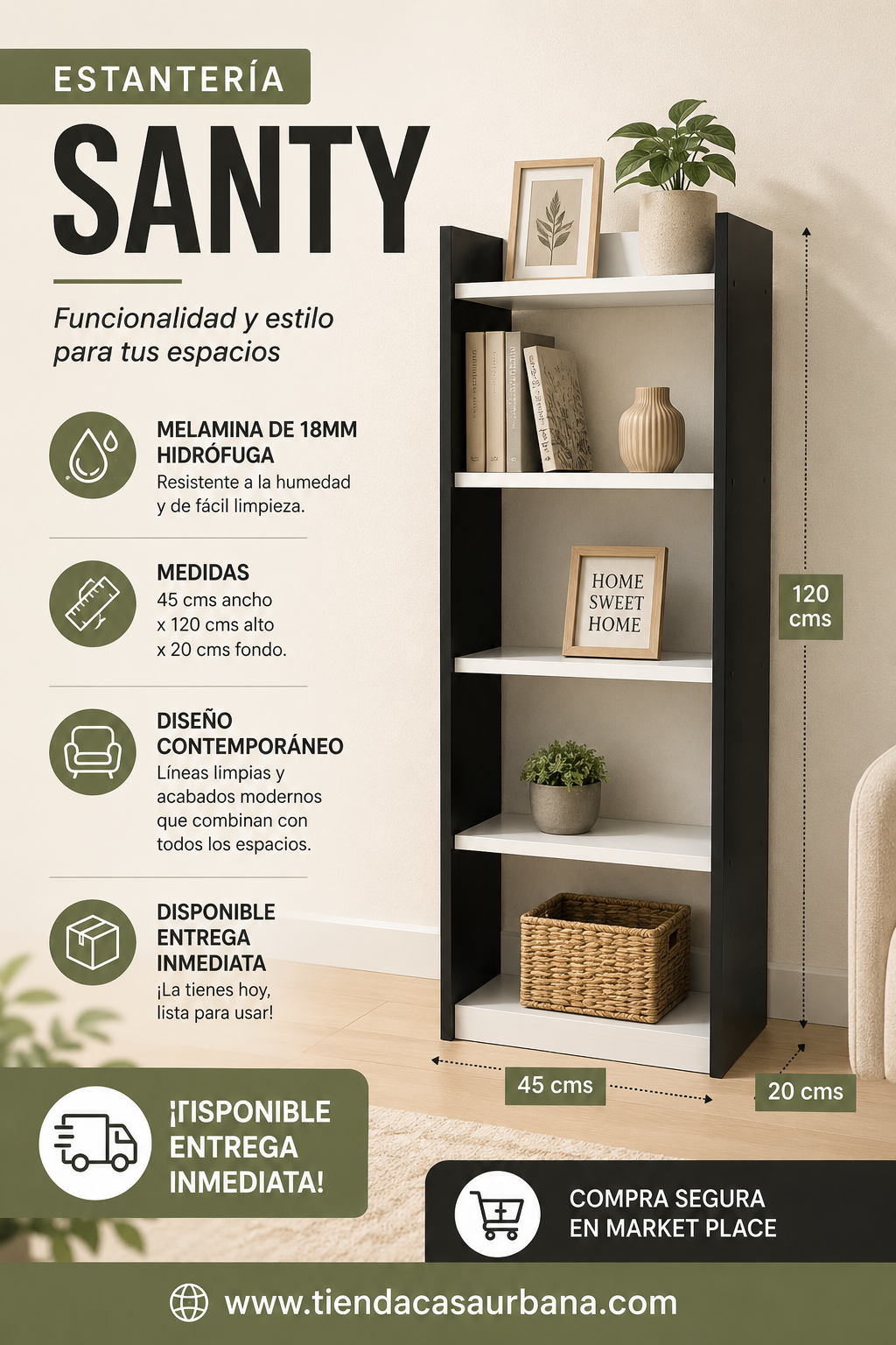 Estantería Santy Contemporánea  - Imagen 5